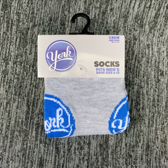 York Peppermint Patty Crew Socks - Picture 3 of 3